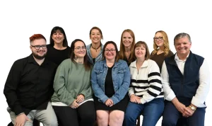 Équipe complète des membres de l'équipe qui accompagnent les jeunes -montmagny